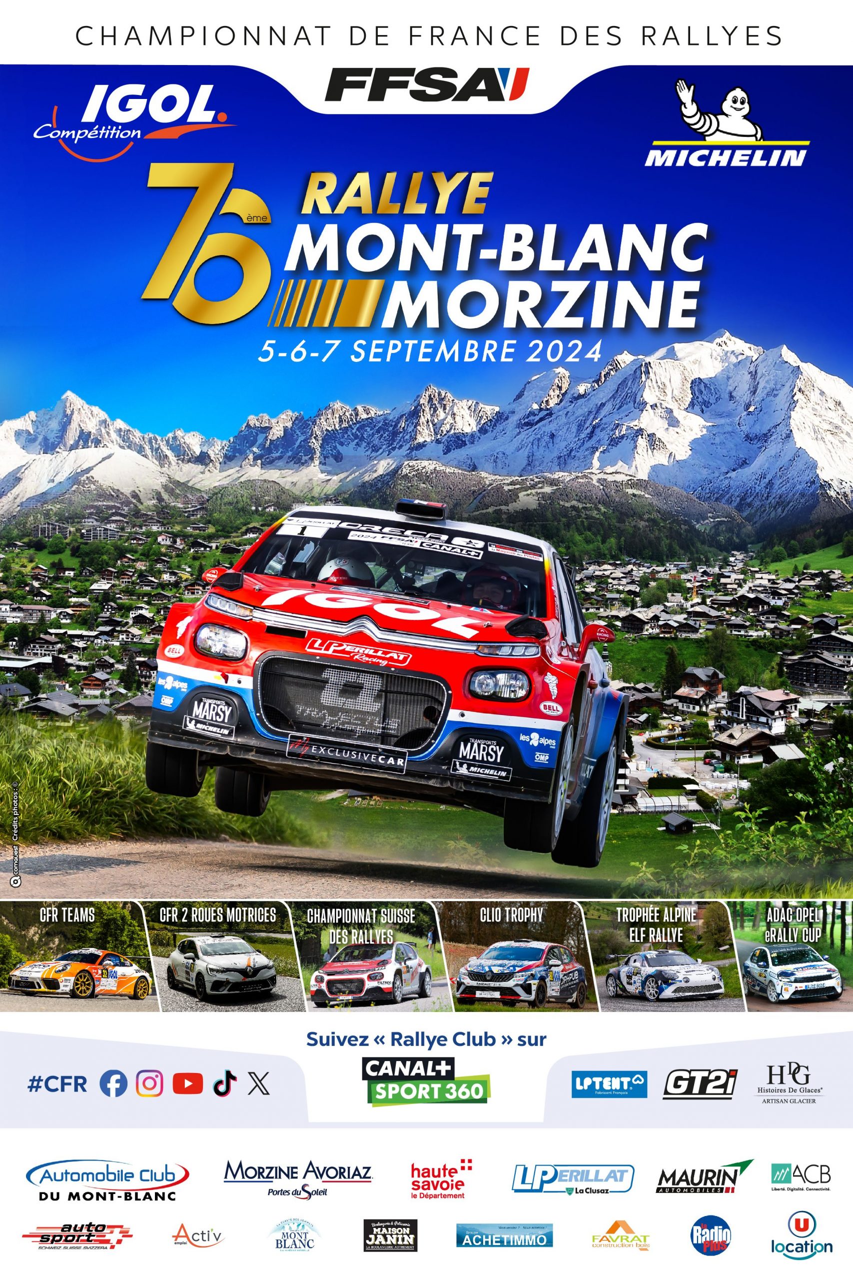 76 ème Rallye Mont-Blanc Morzine